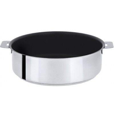SAUTEUSE INOX – ANTI-ADHÉRENT EXCELISS – MUTINE AMOVIBLE 22CM