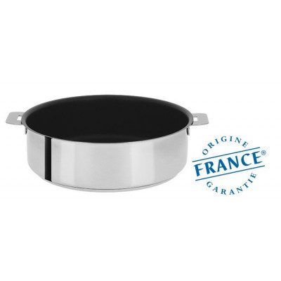 SAUTEUSE INOX – ANTI-ADHÉRENT EXCELISS – MUTINE AMOVIBLE 24CM