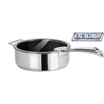 SAUTEUSE INOX – ANTI-ADHÉRENT EXCELISS – CASTELINE FIXE 26CM