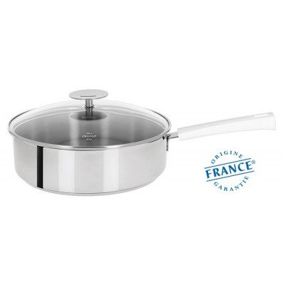 SAUTEUSE INOX – MUTINE FIXE BLANC 26CM