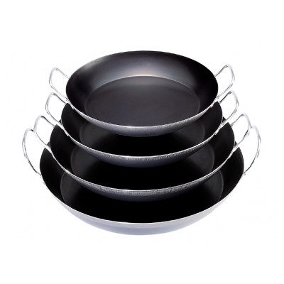PLAT PAËLLA EN TÔLE D’ACIER 37 CM