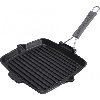 GRIL EN FONTE CARRE 24 CM