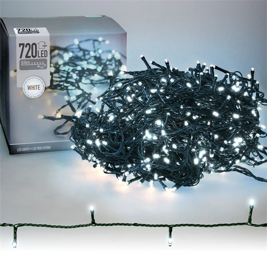 Guirlande lumineuse LED avec 720 LED blanc froid