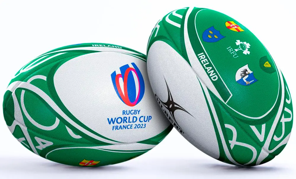 Ballon de Rugby Gilbert Coupe du Monde 2023 Irlande