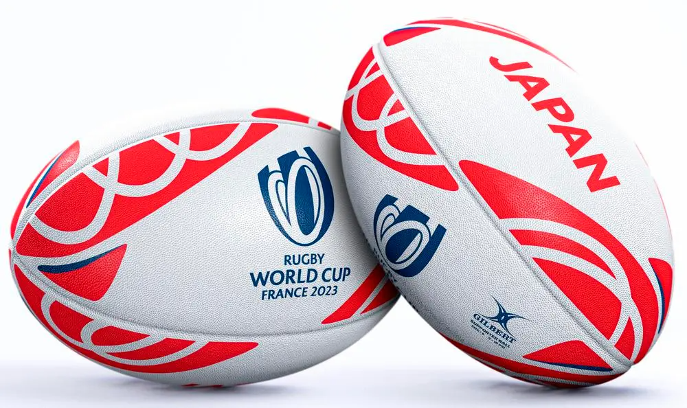 Ballon de Rugby Gilbert Coupe du Monde 2023 Supporter Japon