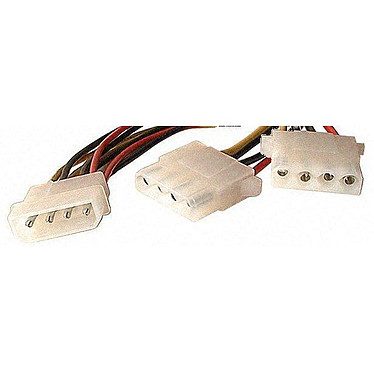 Dédoubleur d’alimentation Molex vers Molex + Molex