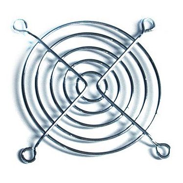 Pack de 10 grilles de ventilateur 80 mm