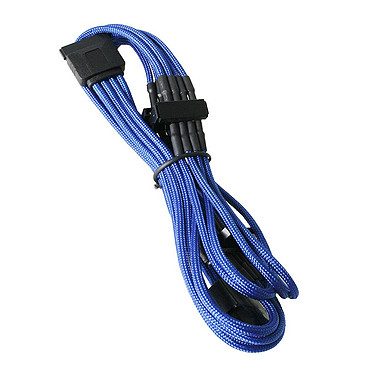 BitFenix Alchemy Blue – Câble d’alimentation gainé – Molex vers 4x SATA – 20 cm