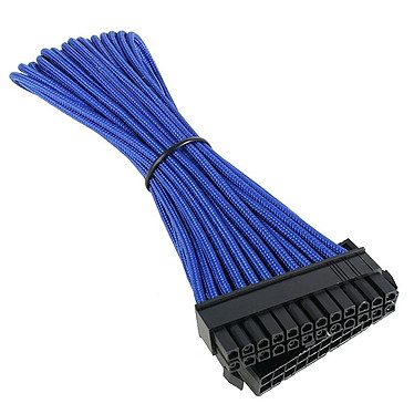 BitFenix Alchemy Blue – Extension d’alimentation gainée – ATX 24 broches – 30 cm