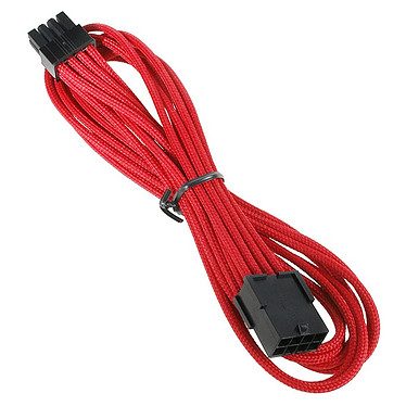 BitFenix Alchemy Red – Extension d’alimentation gainée – EPS12V 8 pins – 45 cm