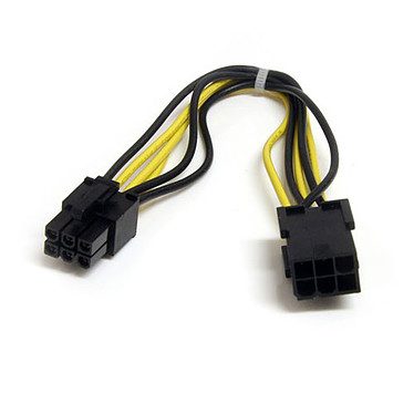 StarTech.com Adaptateur d’alimentation PCI-Express mâle/femelle 6 pins