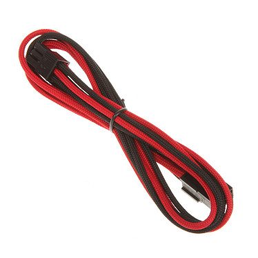 BitFenix Alchemy Red/Black – Extension d’alimentation gainée – PCI Express 6 broches – 45 cm