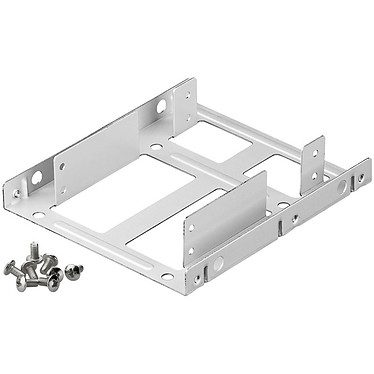 Adaptateur pour 2 HDD/SSD 2.5” dans baie 3.5′