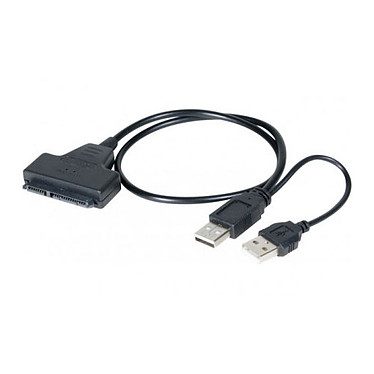 Adaptateur USB 2.0 / SATA 2.5″ SSD-HDD auto-alimenté
