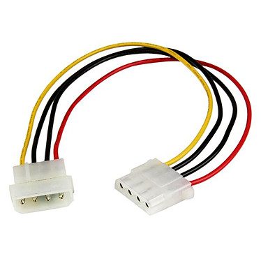 StarTech.com Rallonge d’alimentation Molex 30 cm
