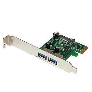 StarTech.com Carte Contrôleur PCI Express vers 2 ports USB 3.0 avec UASP