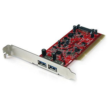 StarTech.com Carte contrôleur PCI (2 ports USB 3.0)