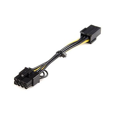 StarTech.com Câble adaptateur d’alimentation PCI-Express 6 broches vers 8 broches