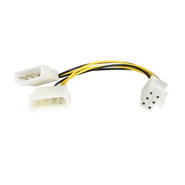 StarTech.com Adaptateur d’alimentation 2x Molex vers PCI-E 6 pins
