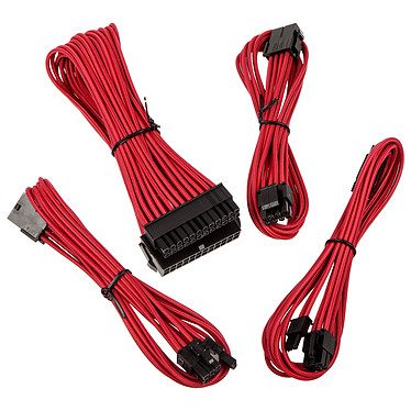 BitFenix Alchemy – Extension Cable Kit – rouge