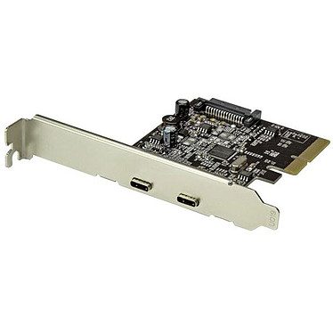 StarTech.com Carte contrôleur PCI-E 4x – 2 ports USB 3.1 Type C