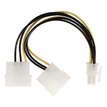 Nedis Adaptateur d’alimentation 2x Molex vers PCI-E 6 Broches