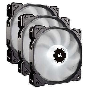 Corsair Air Series AF120 Low Noise – Blanc (par 3)