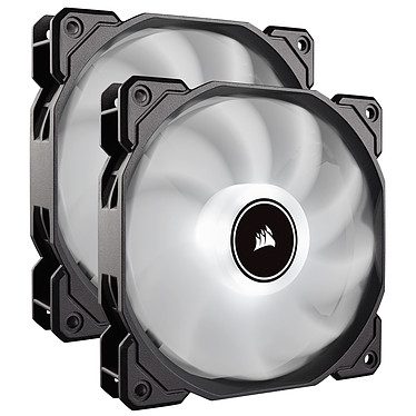 Corsair Air Series AF140 Low Noise – Blanc (par 2)