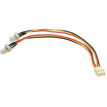 StarTech.com Câble Y d’alimentation pour ventilateur 3 broches – 15 cm