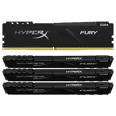 HyperX Fury 16 Go (4 x 4 Go) DDR4 3200 MHz CL16