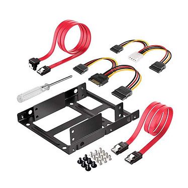 Heden Kit de montage pour 2 SSD/HDD 2.5″