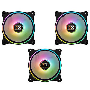 Xigmatek AT120 Galaxy 2 Pro Pack de 3