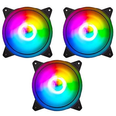 Xigmatek AX120 Galaxy 2 Essential Pack de 3