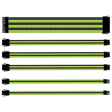 Cooler Master Sleeved Extension Cable Kit Noir/Vert