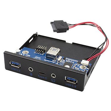 i-tec USB 3.0 Type-C / USB 3.0 Type-A Internal Front Panel + Audio