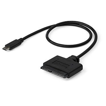 StarTech.com Adaptateur USB 3.1 (10 Gb/s) pour disque dur SATA III de 2,5″ avec USB-C et UASP