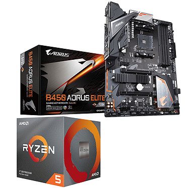 Kit Upgrade PC AMD Ryzen 5 3600 Gigabyte B450 AORUS ELITE