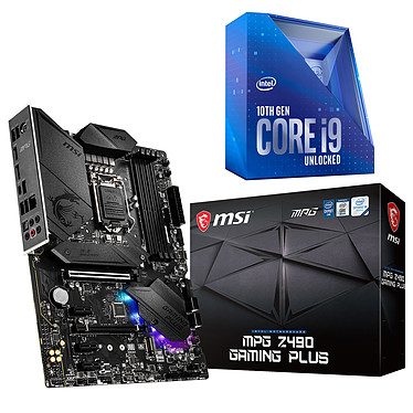 Kit Upgrade PC Core i9K MSI MPG Z490 GAMING PLUS