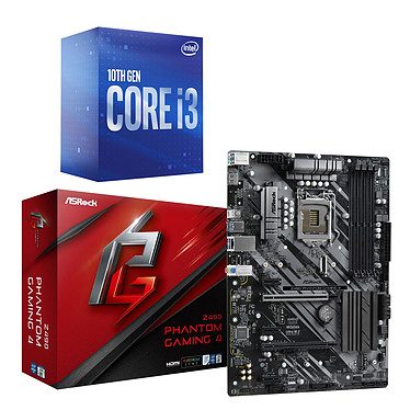 Kit Upgrade PC Core i3 ASRock Z490 Phantom Gaming 4
