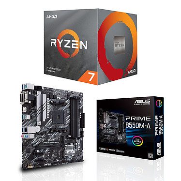 Kit Upgrade PC AMD Ryzen 7 3700X ASUS PRIME B550M-A (Wi-Fi)