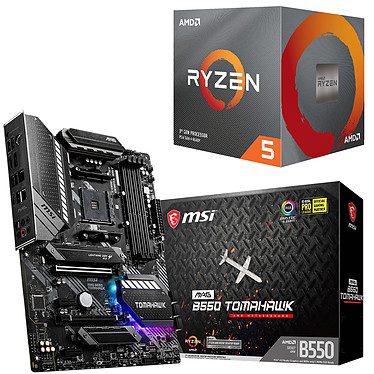 Kit Upgrade PC AMD Ryzen 5 3600 MSI MAG B550 TOMAHAWK