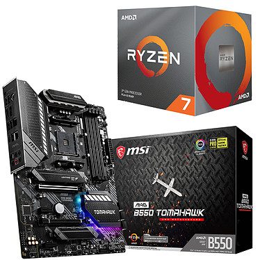 Kit Upgrade PC AMD Ryzen 7 3700X MSI MAG B550 TOMAHAWK