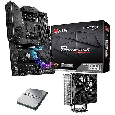Kit Upgrade PC AMD Ryzen 5 5600X MSI MPG B550 GAMING PLUS