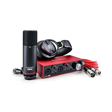 Focusrite Scarlett 2i2 Studio 3e gen