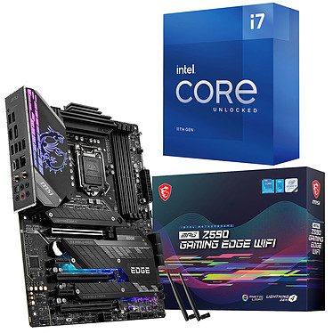 Kit Upgrade PC Core i7K MSI MPG Z590 GAMING GAMING EDGE WIFI