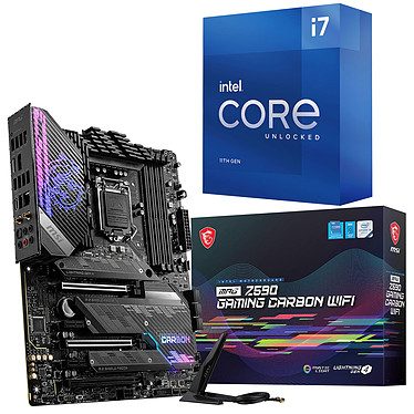 Kit Upgrade PC Core i7K MSI MPG Z590 GAMING CARBON WIFI