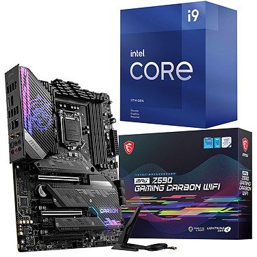 Kit Upgrade PC Core i9F MSI MPG Z590 GAMING CARBON WIFI