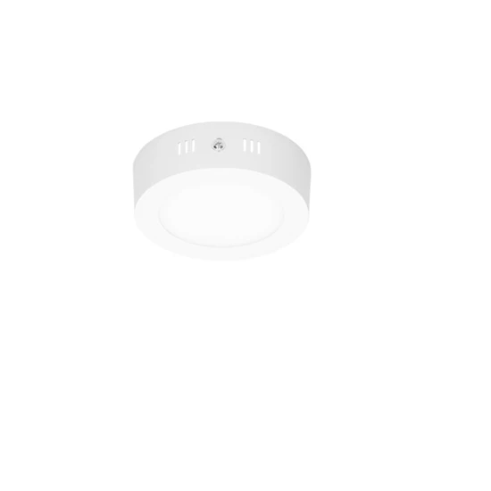 ECD Germany Plafonnier LED 6W AC 220-240 V 361 lumens Ø 120 mm angle de 160 ° IP53 blanc froid