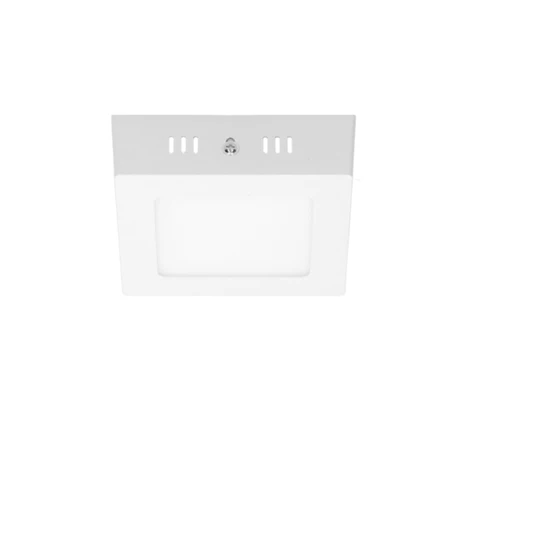 ECD Germany Plafonnier LED 12W AC 85-265 V 1200 lumens 170 x 39 mm angle de 150 ° IP53 blanc chaud angulaire