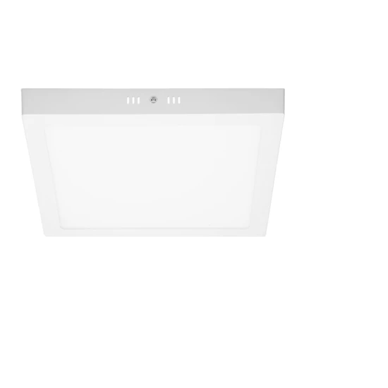 ECD Germany Plafonnier LED 18W AC 220-240 1209 lumens angle 220 x 220 mm à 160 ° de IP53 blanc froid angulaire